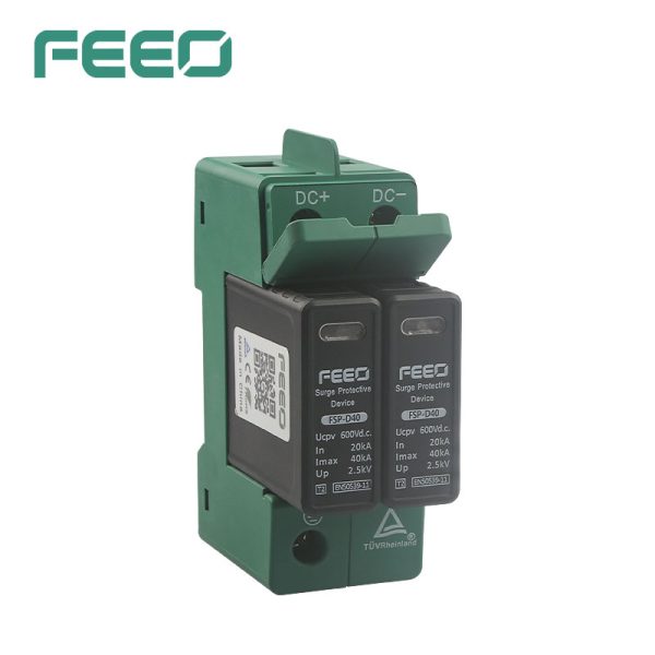 2P 20-40KA 600VDC SPD