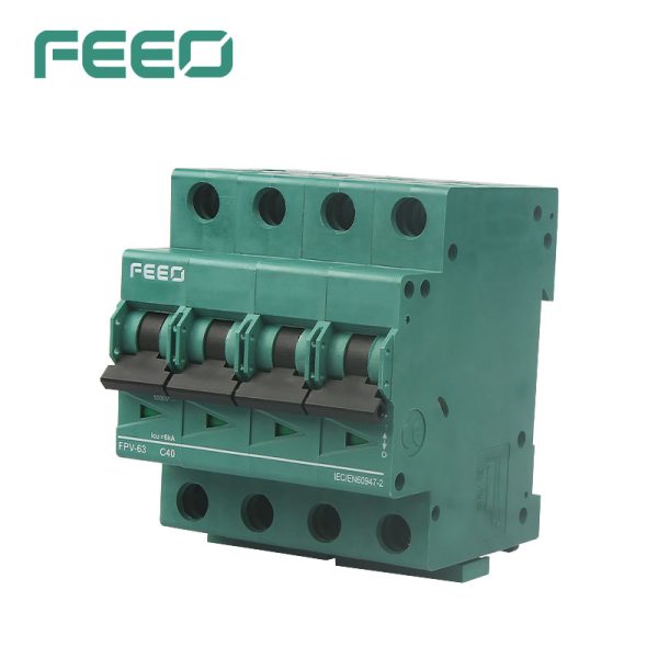 4P 25A 1000VDC MCB - Image 2
