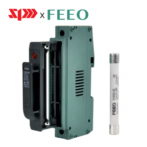 20A 1500VDC Fuse + Holder with Light